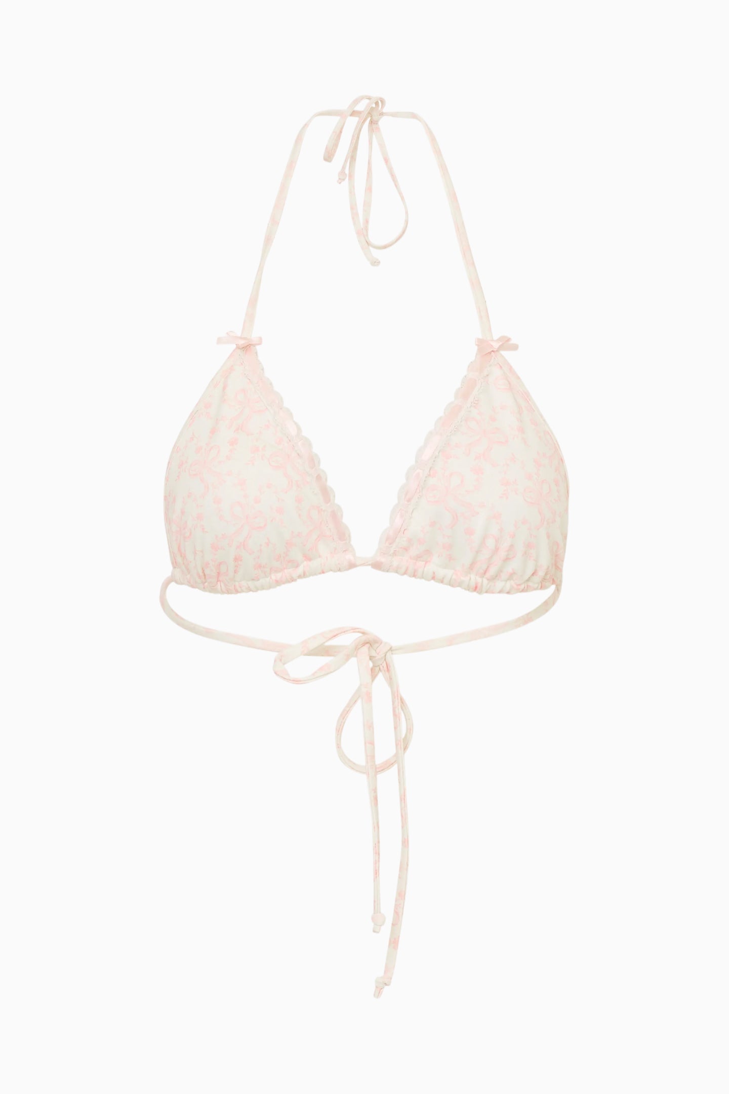 Harbor Chantilly Lace-Trimmed Bikini