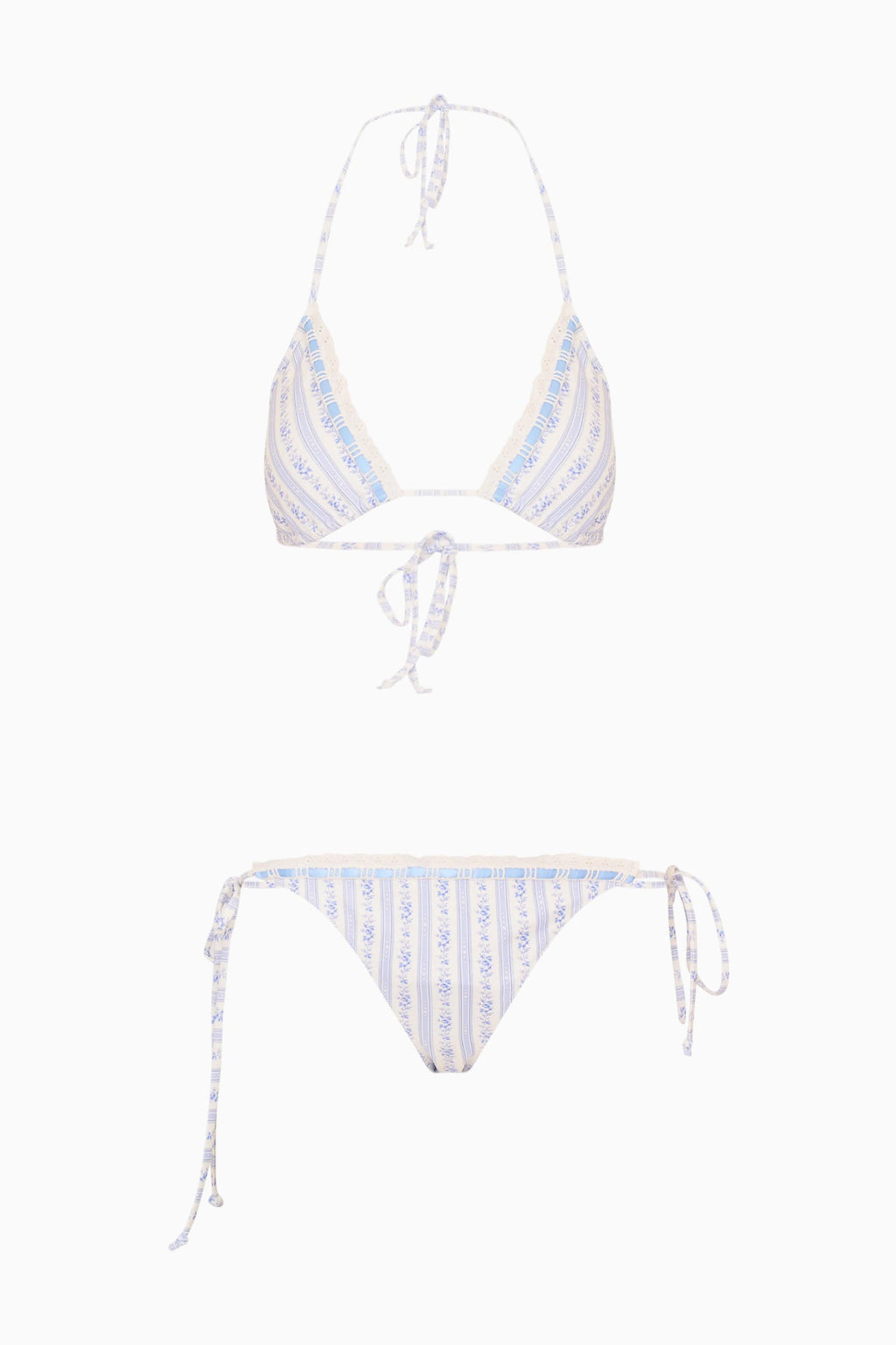Harbor Floral Striped Bikini