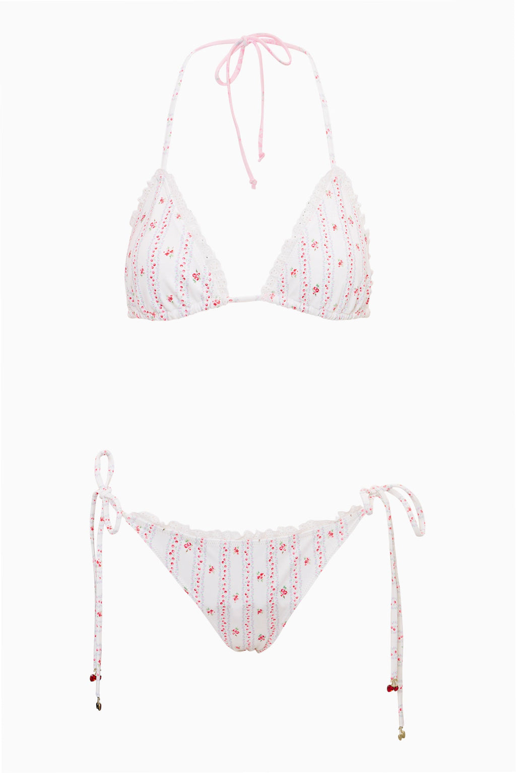 Harbor Cherry Stripe Bikini