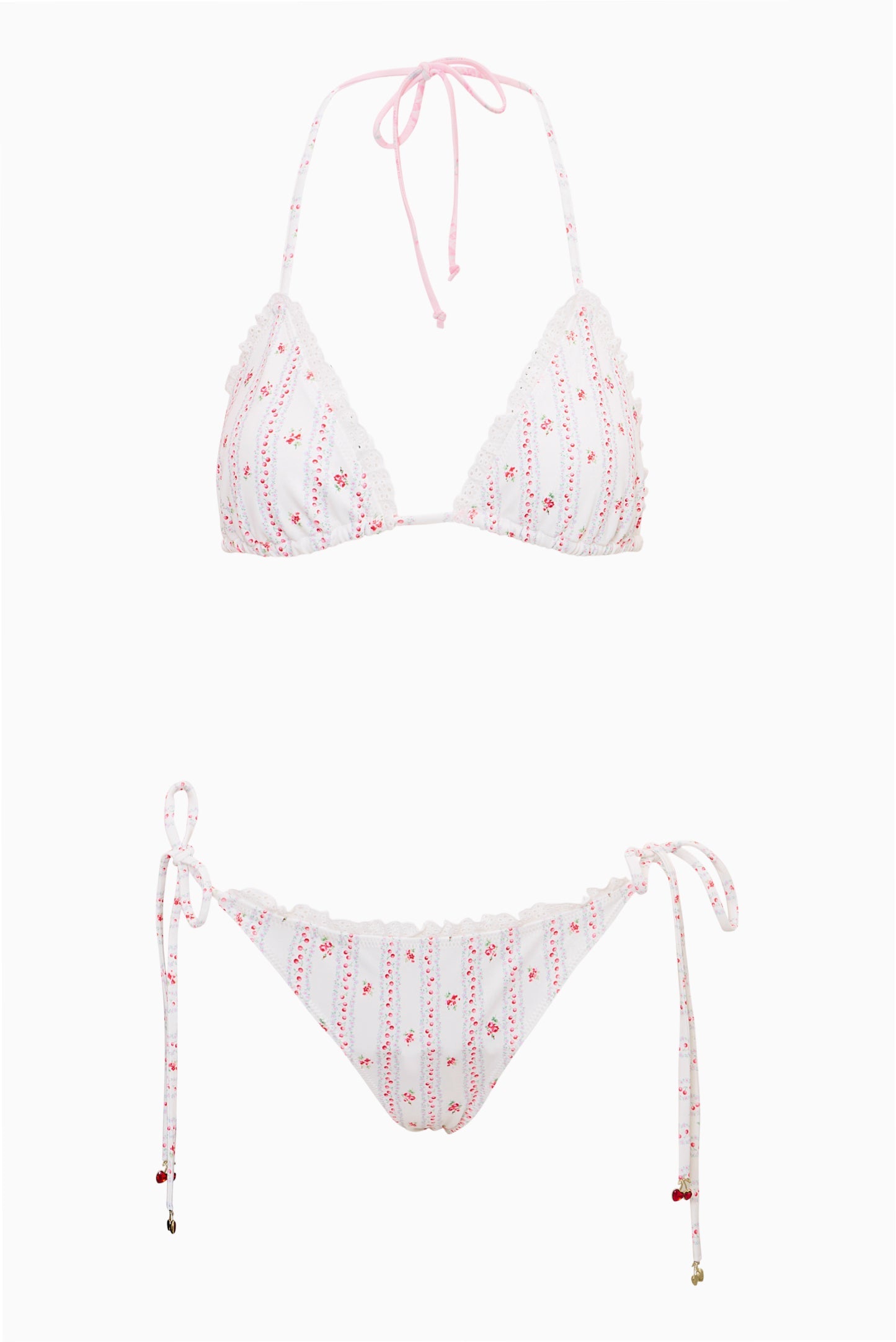 Harbor Cherry Stripe Bikini