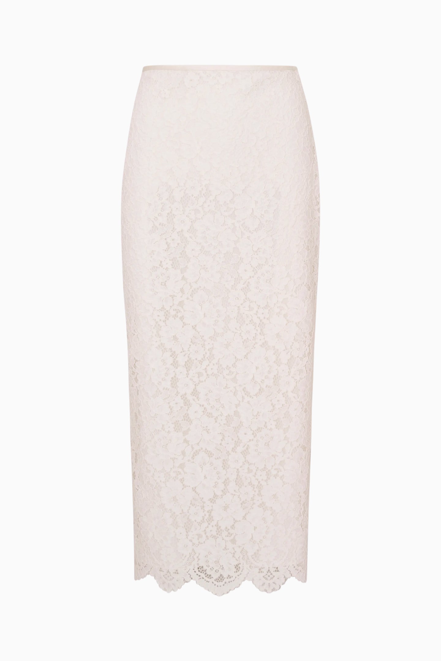 Ilse Lace Midi Pencil Skirt