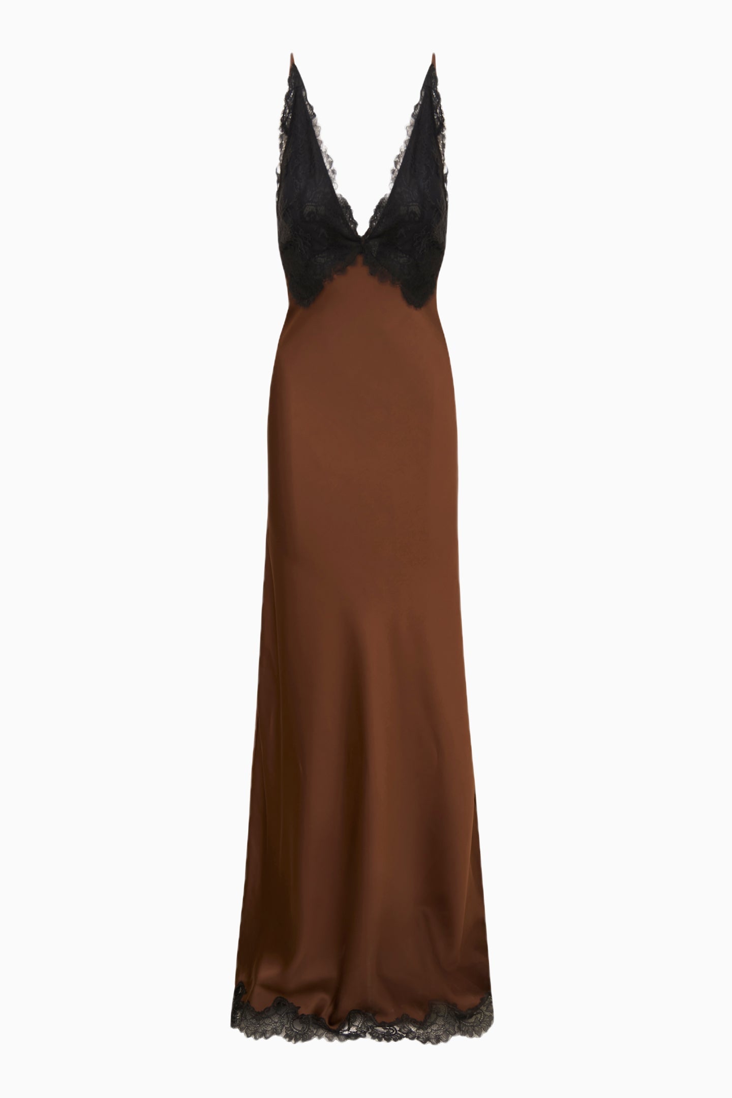 Iridia Dress - CHOCOLATE BROWN