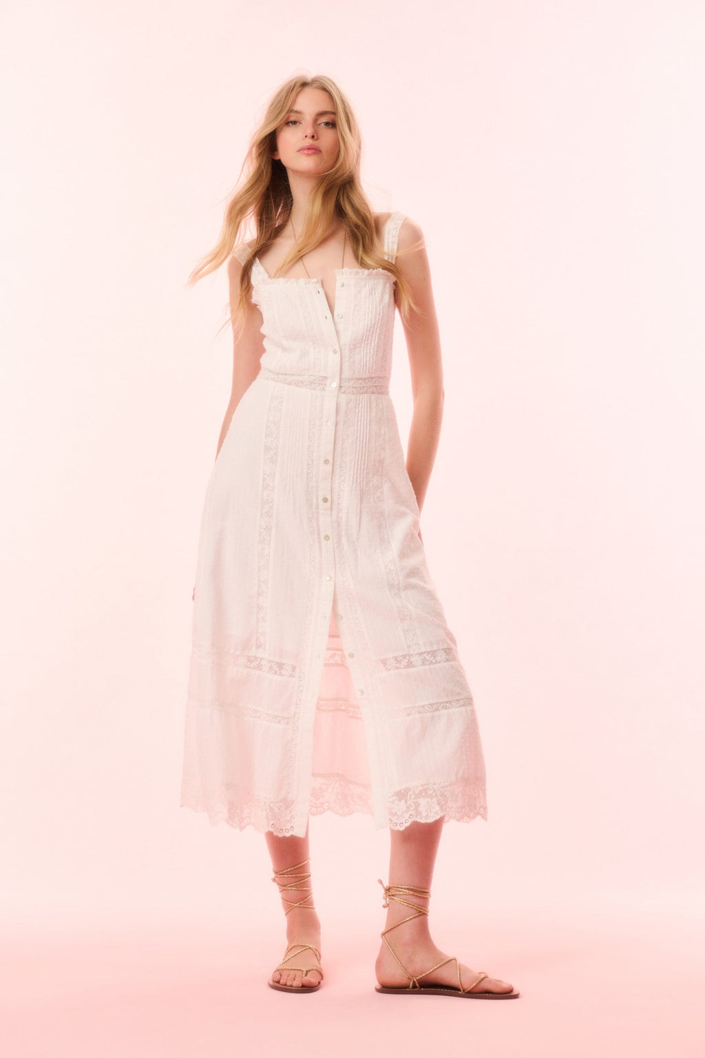 Judalon Cotton Midi Dress
