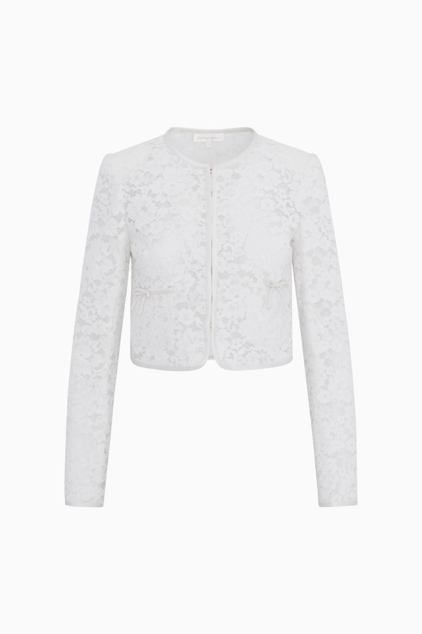 Junetta Cropped Lace Jacket