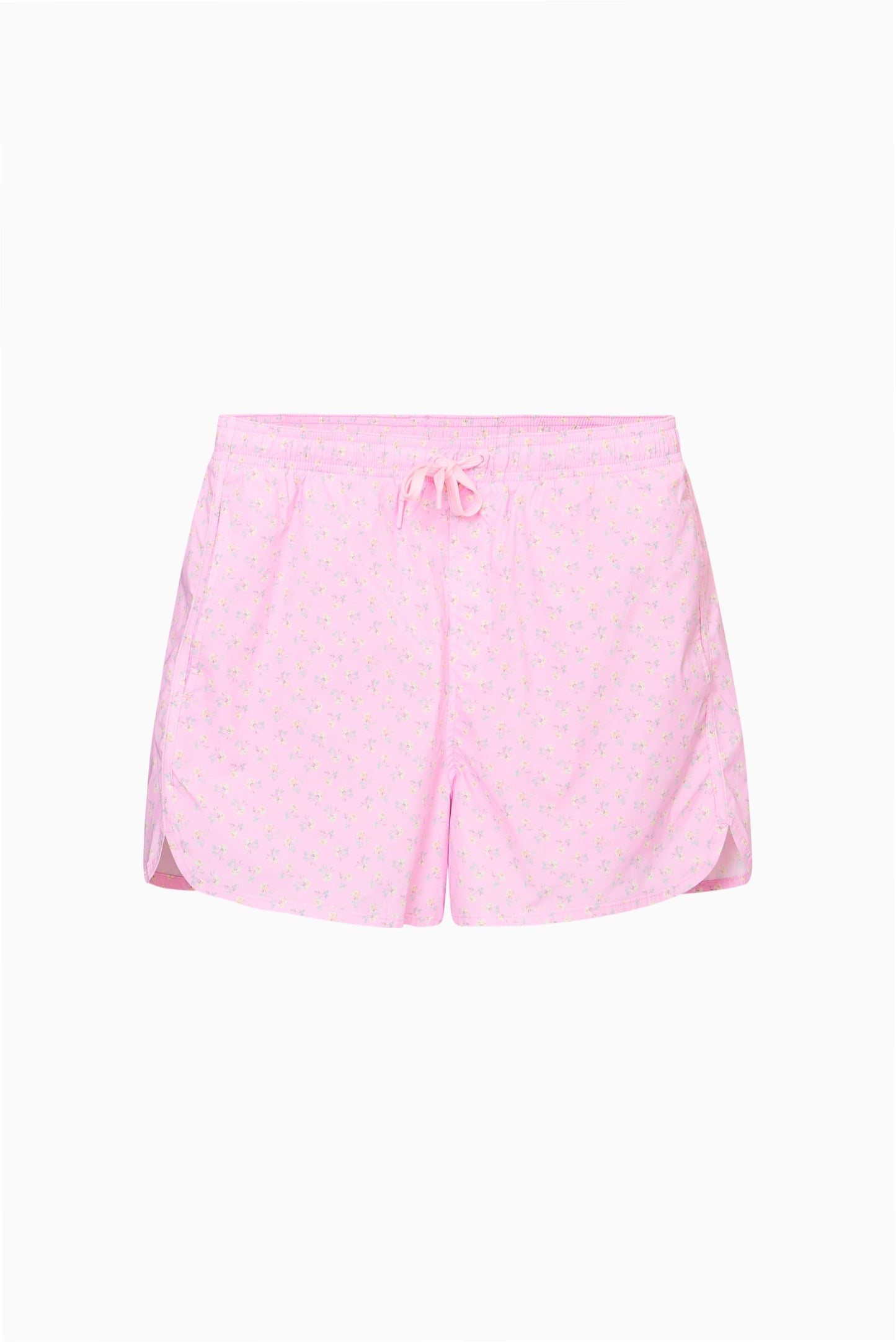 Mens Kai Printed Swim Shorts - POLAROID ROSE