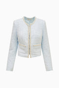 Kelli Sequin Tweed Jacket