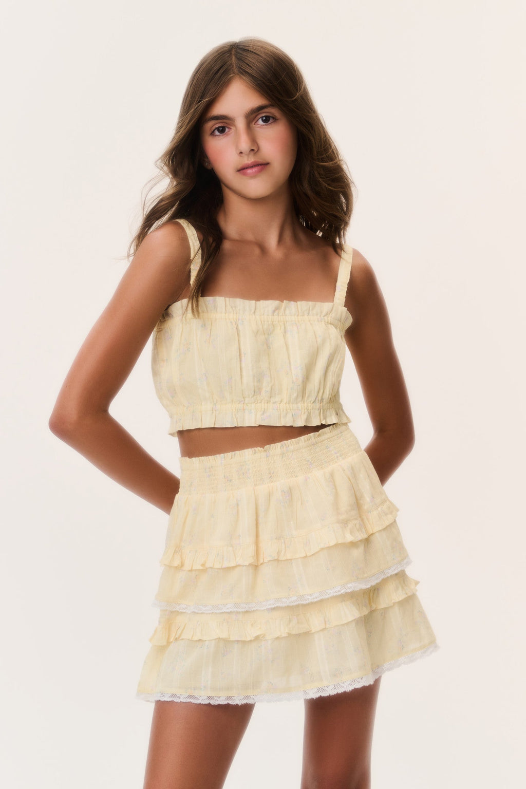 Tween Ditsy Floral Billie Skirt