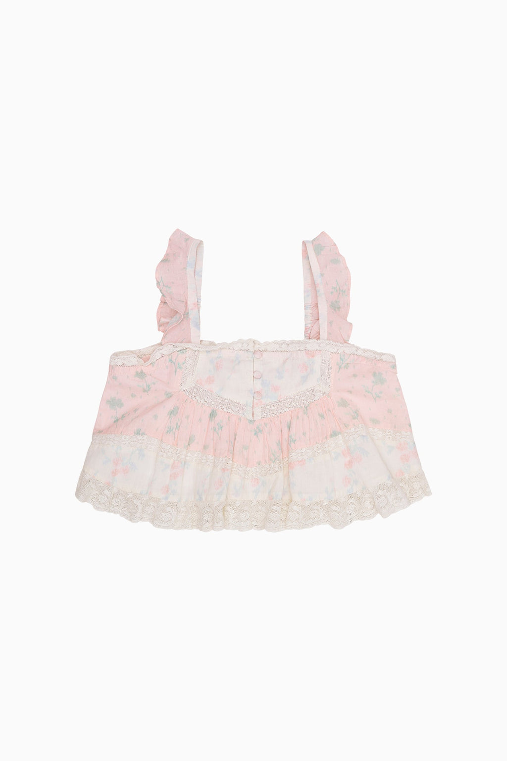 Girls Kiama Mixed Print Top