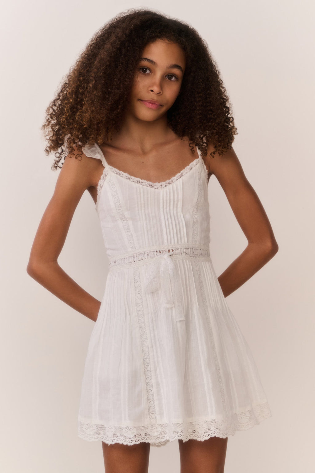Tween Kobryn Cotton Mini Dress