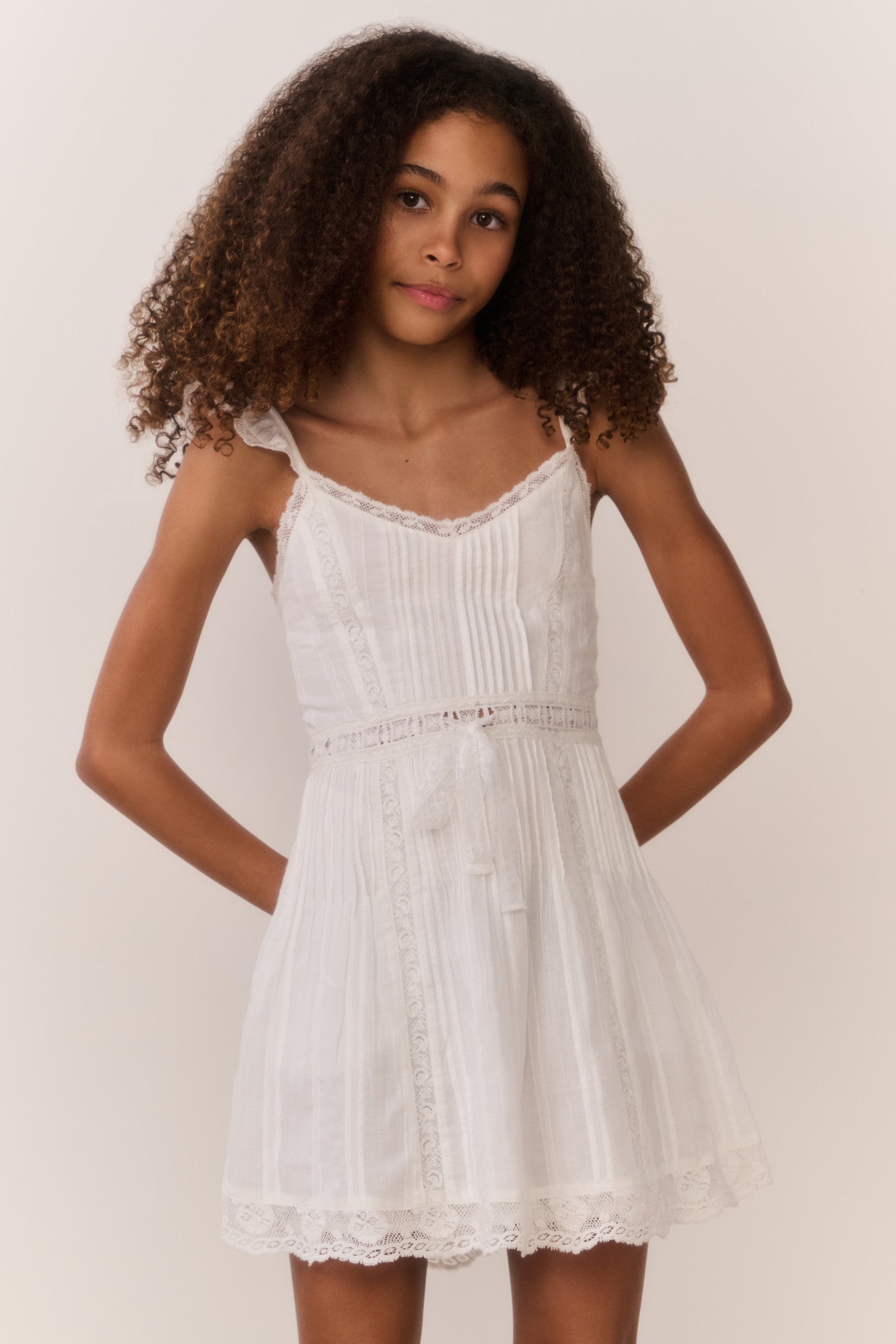 Tween Kobryn Cotton Mini Dress