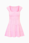 Laighton Stretch Pointelle Mini Dress