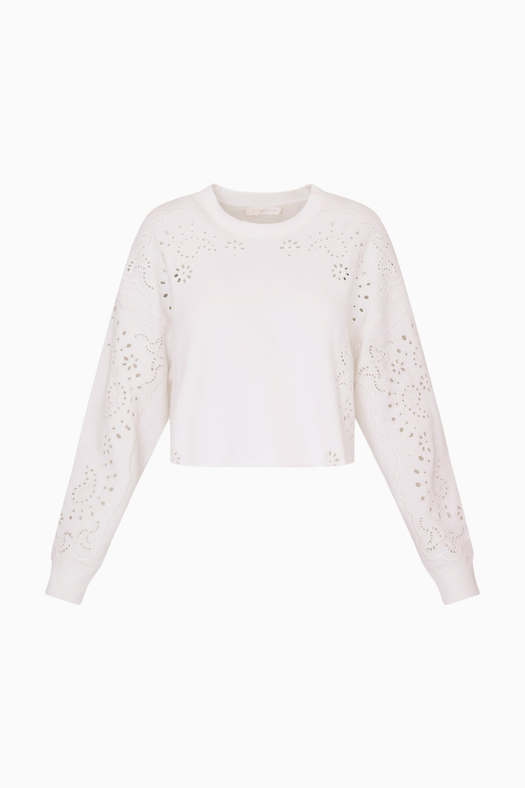 Lalo Bandana Eyelet Fleece Pullover