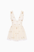 Lawton Celestial Embellished Tulle Mini Dress