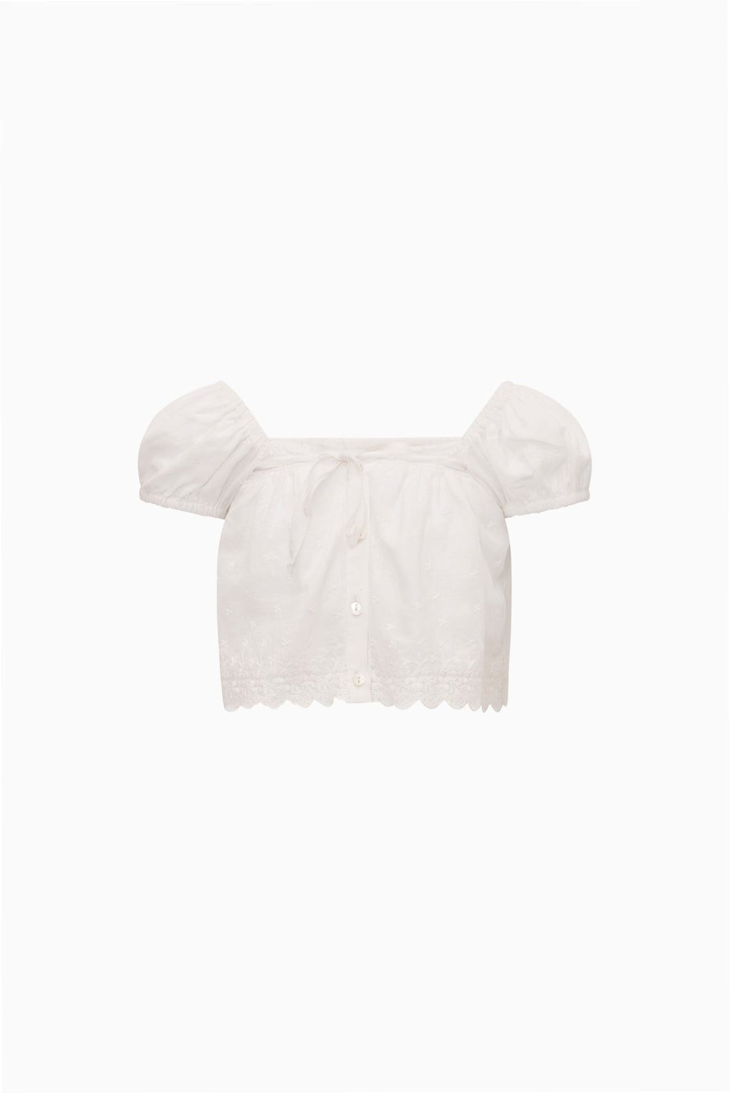 Little Girls Cotton Lace Leonna Top