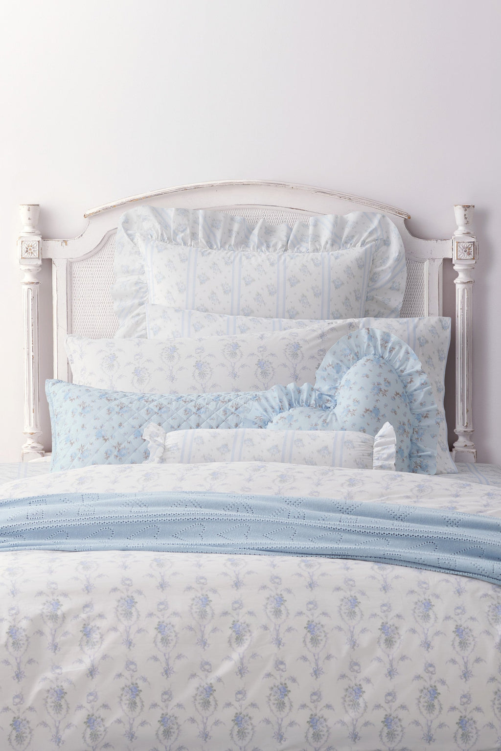 Ruffle Bolster Pillow