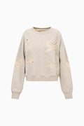 Linetta Lace Bow Pullover