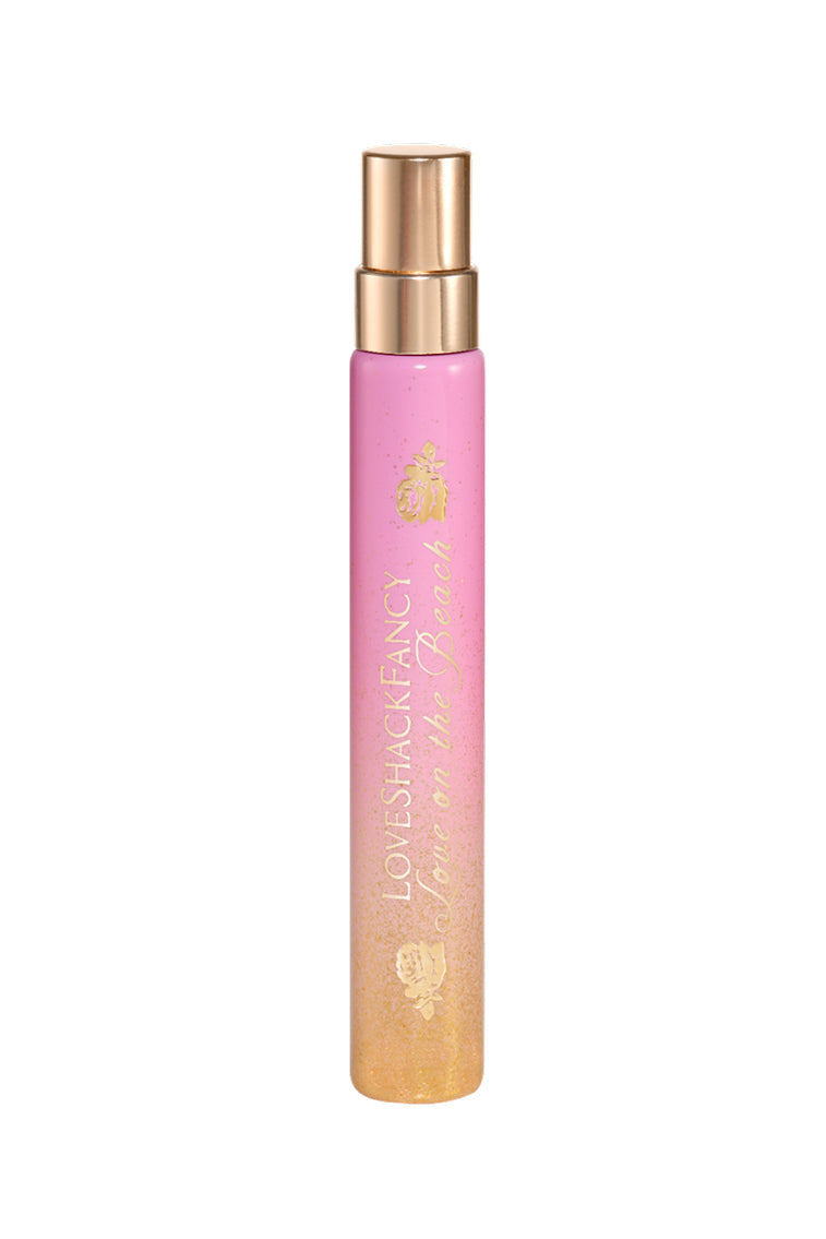 Love on the Beach Eau de Parfum Travel Spray with Coconut & Frangipani