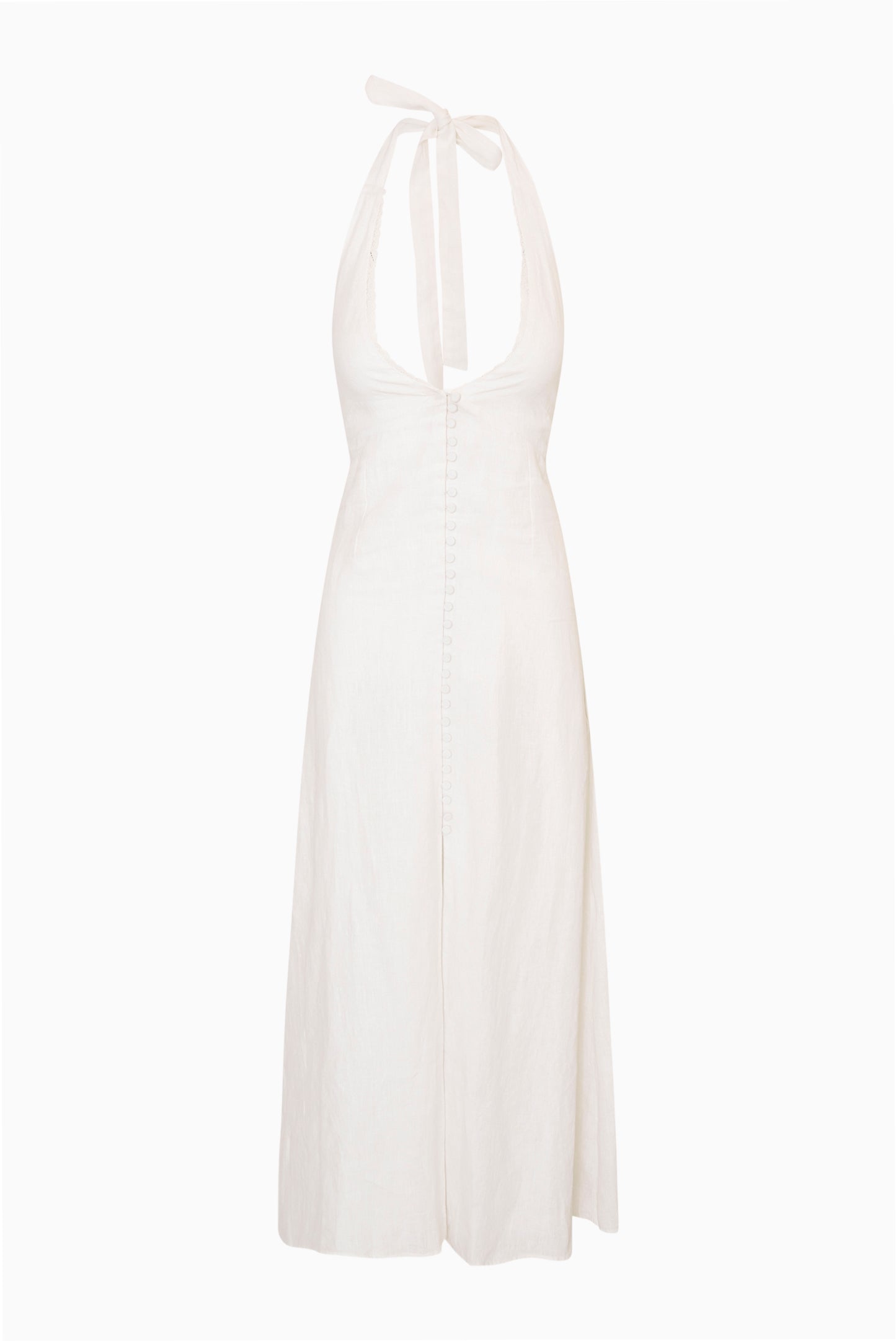 Lovis Linen Halter Maxi Dress