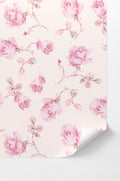 Chateau Rose Peel and Stick Wallpaper