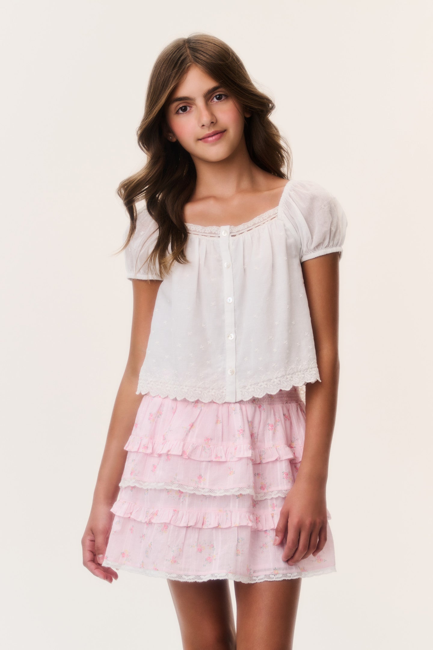 Tween Ditsy Floral Billie Skirt
