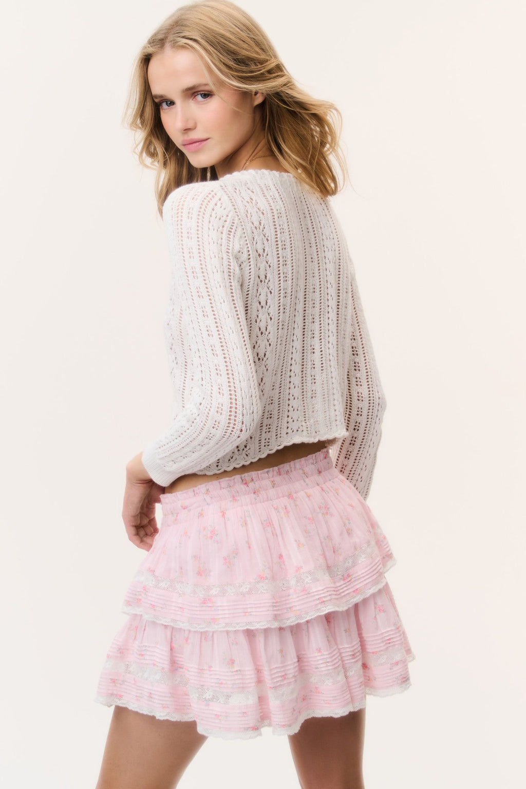 Danilara Cotton Crochet Cardigan