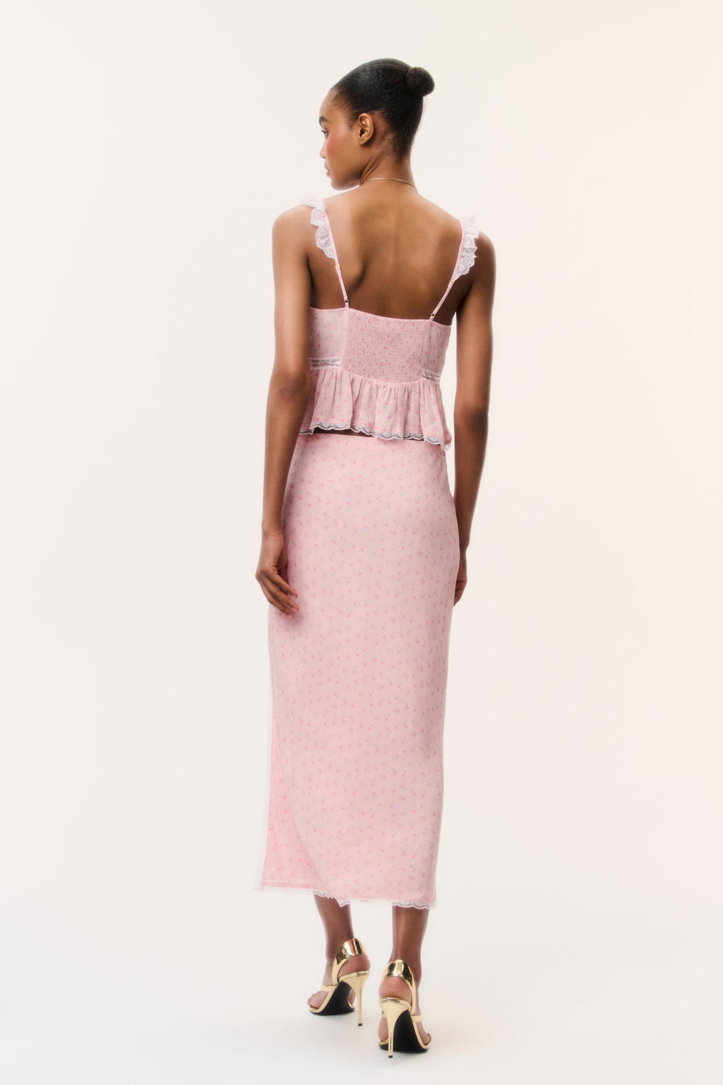 Nicoleta Floral Crepe Top