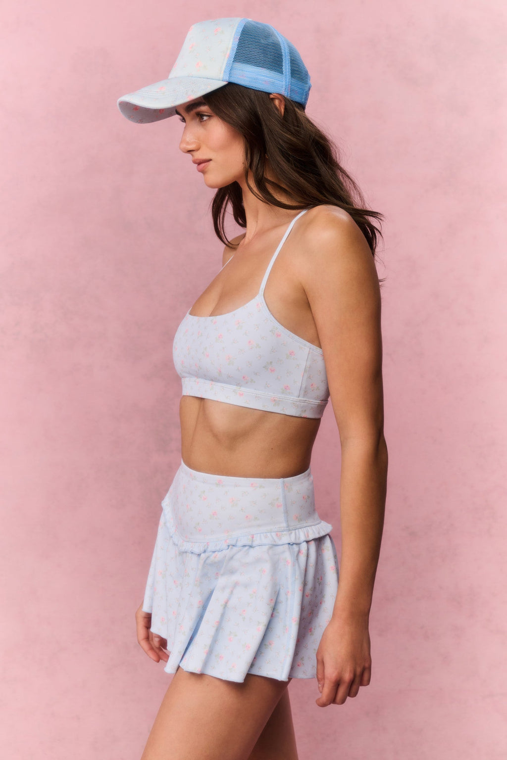 Vanina Printed Active Skort