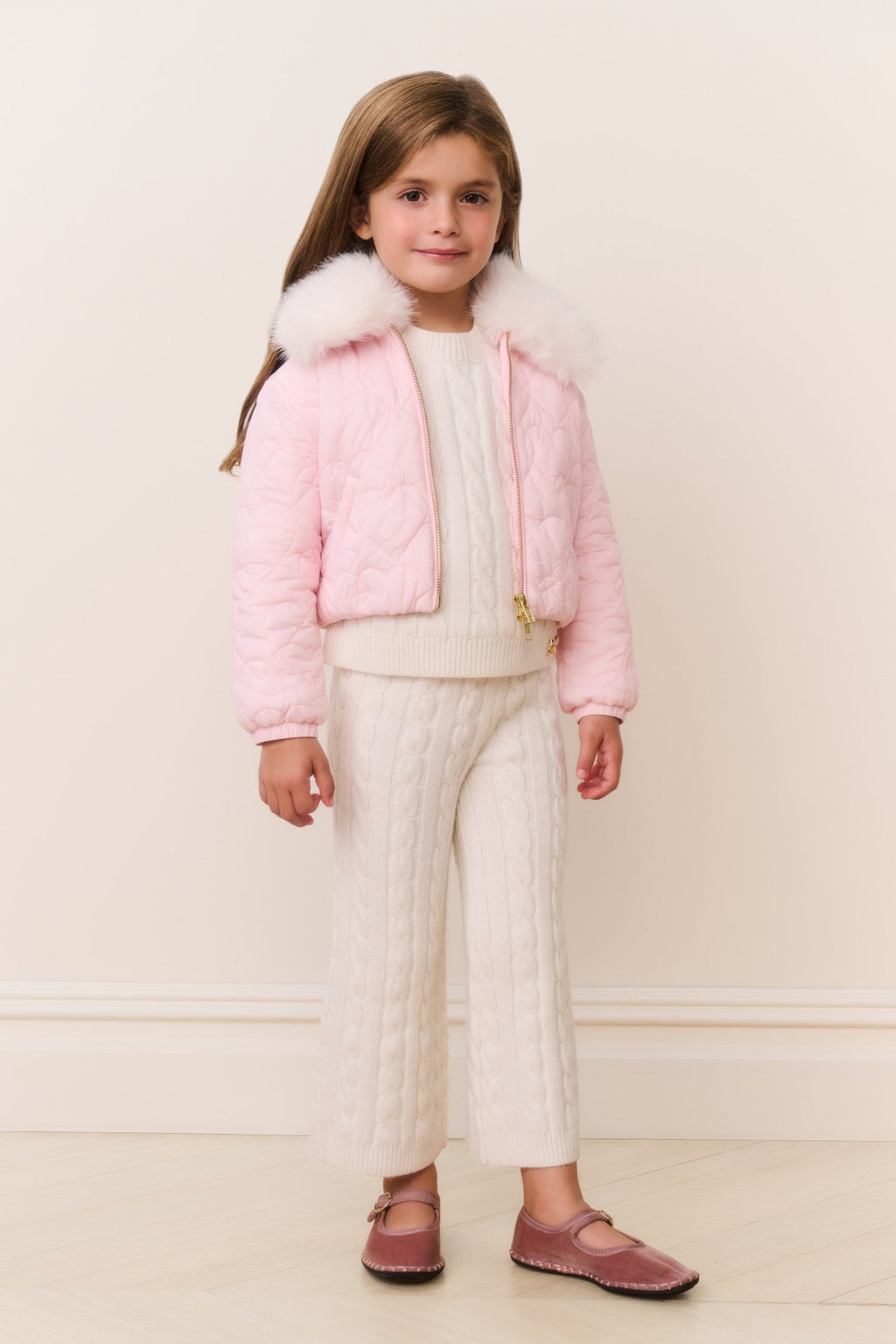 Little Girls Mini Sandria Puffer