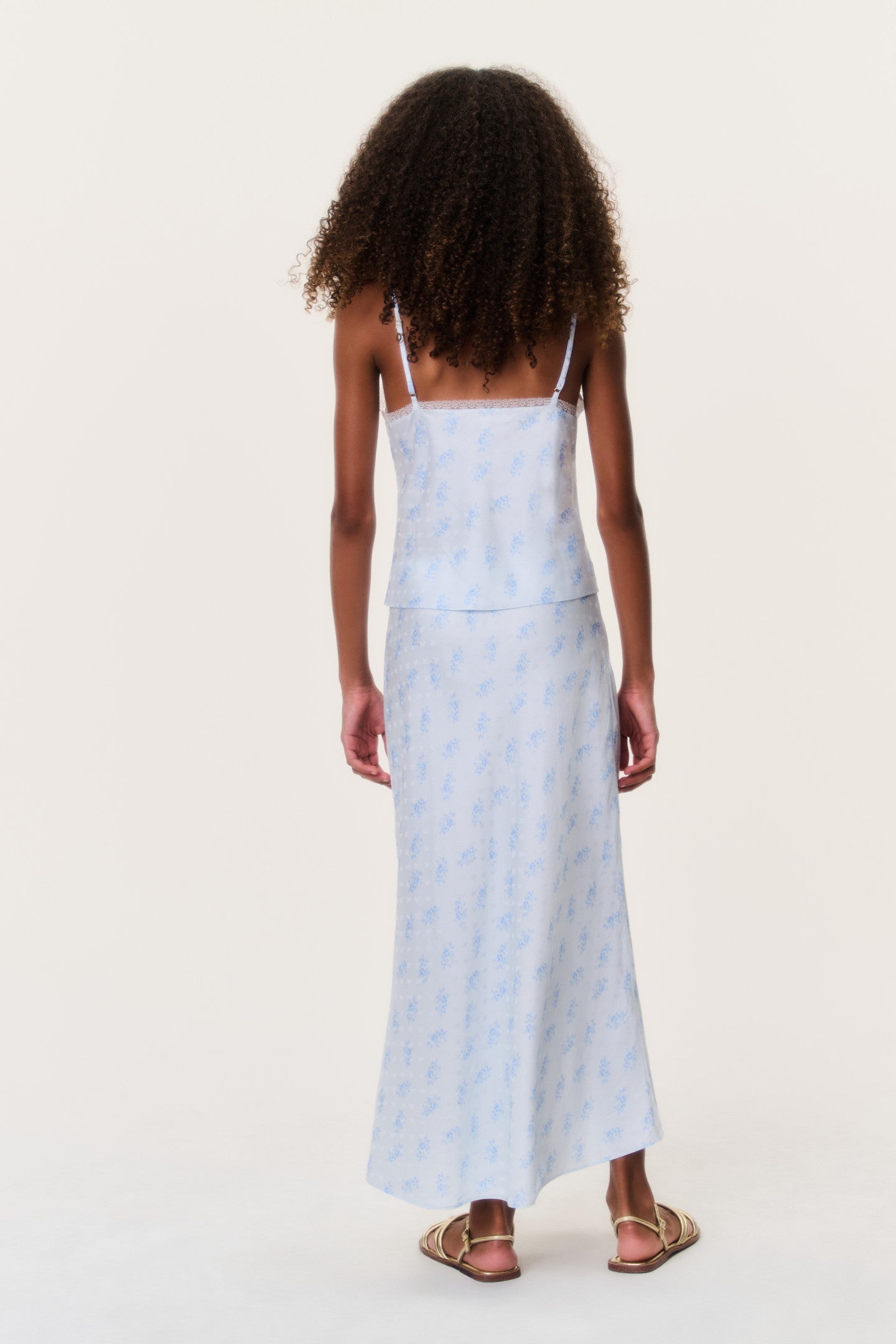 Tween Silk-Blend Kalo Skirt