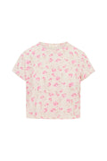 Rubin Cotton Cropped Tee - STERLING DUSK