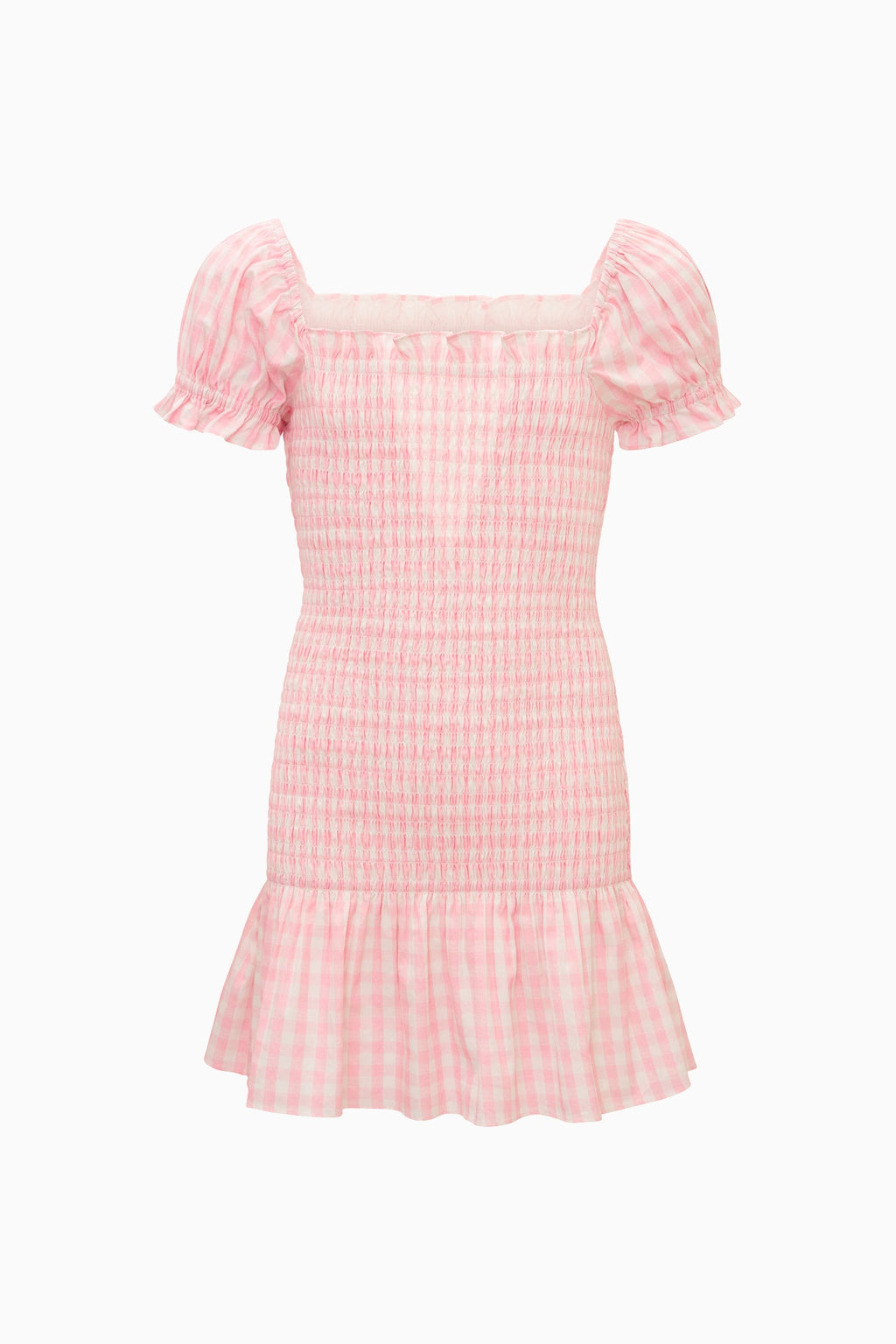 Tween Mosa Cotton Gingham Dress