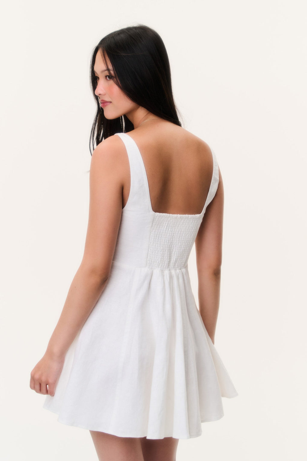 Nabi Linen Mini Dress