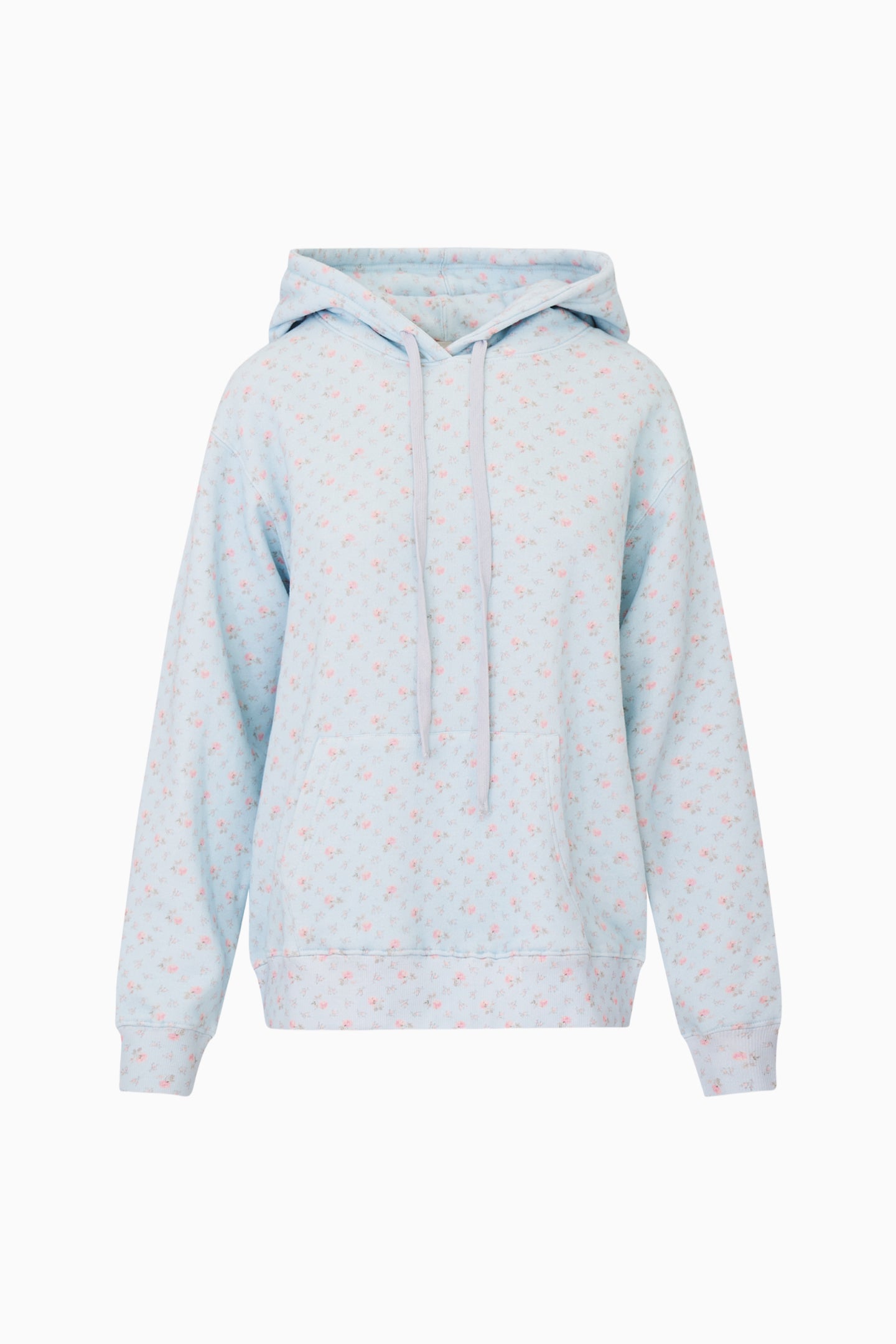 Nacova Cotton Oversized Hoodie - CHAPPARAL BLUE