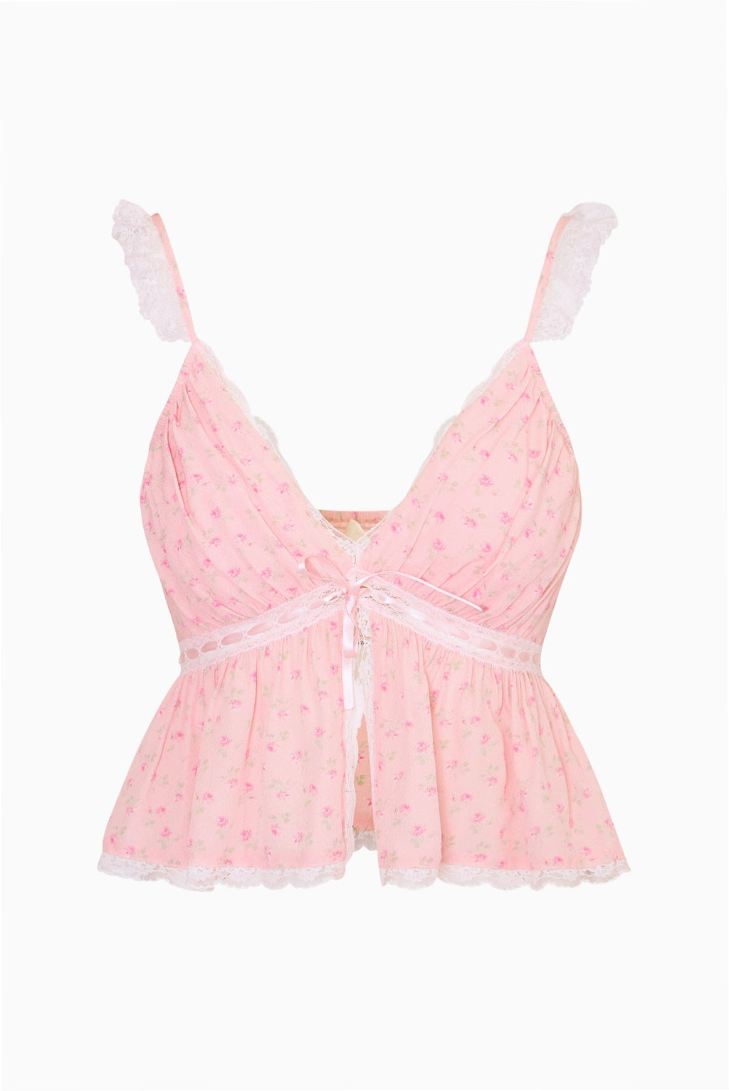 Nicoleta Floral Crepe Top