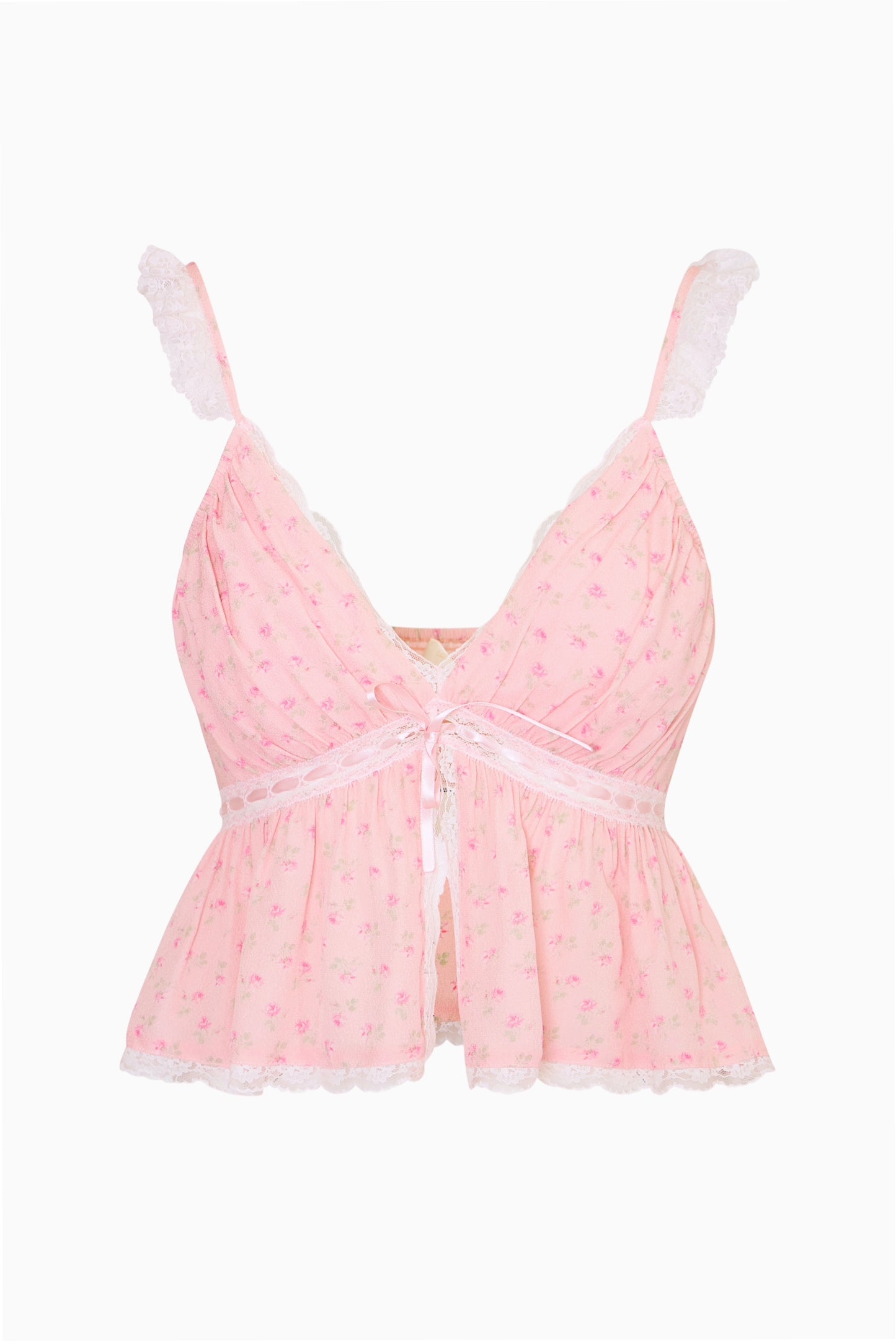 Nicoleta Floral Crepe Top