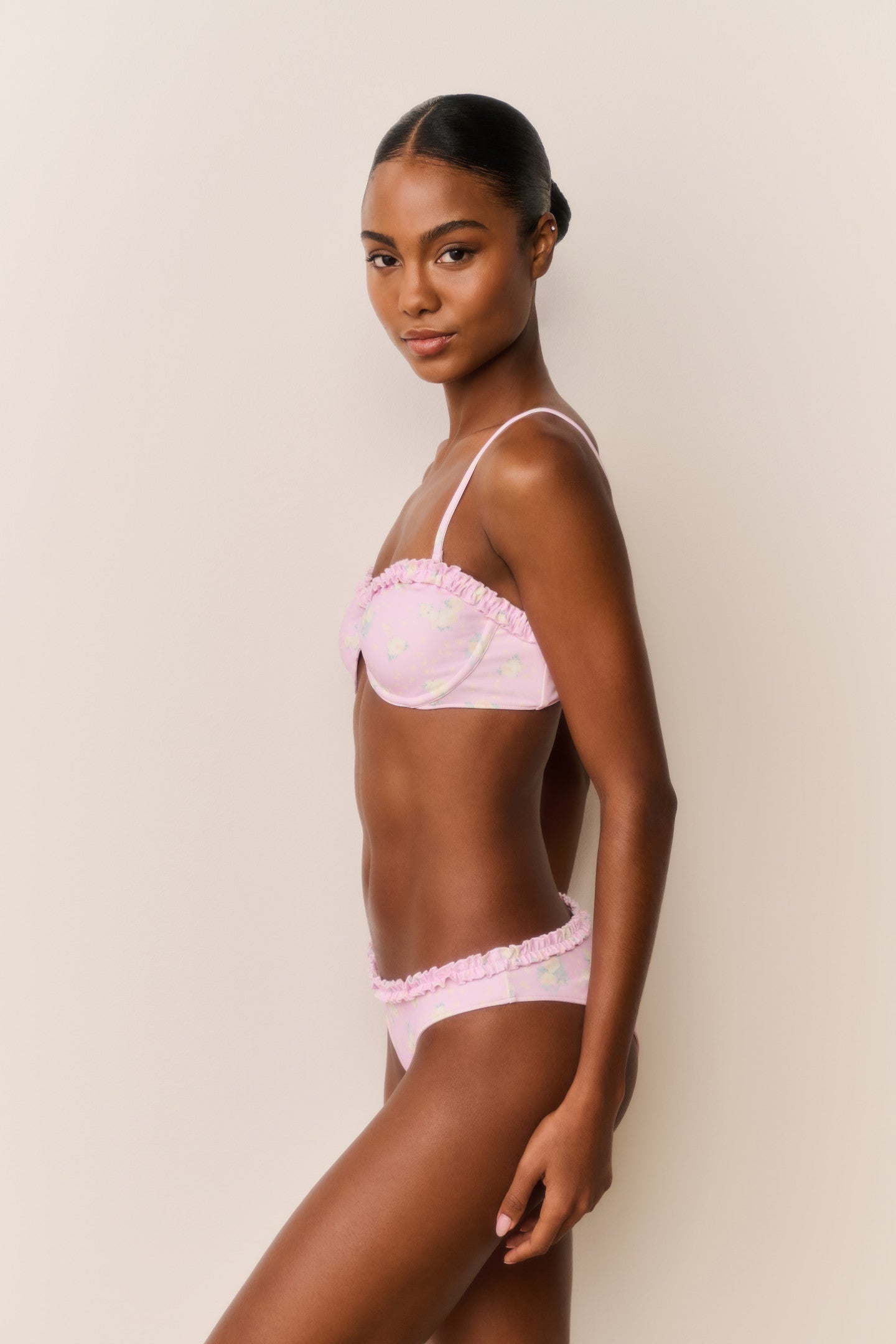 Nightlyn Floral Balconette Bikini
