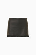 Noala Faux Leather Mini Skirt