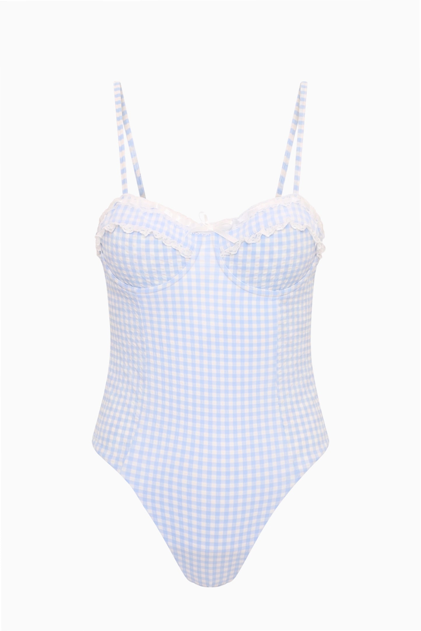 Olivienne Gingham One-Piece Swimsuit