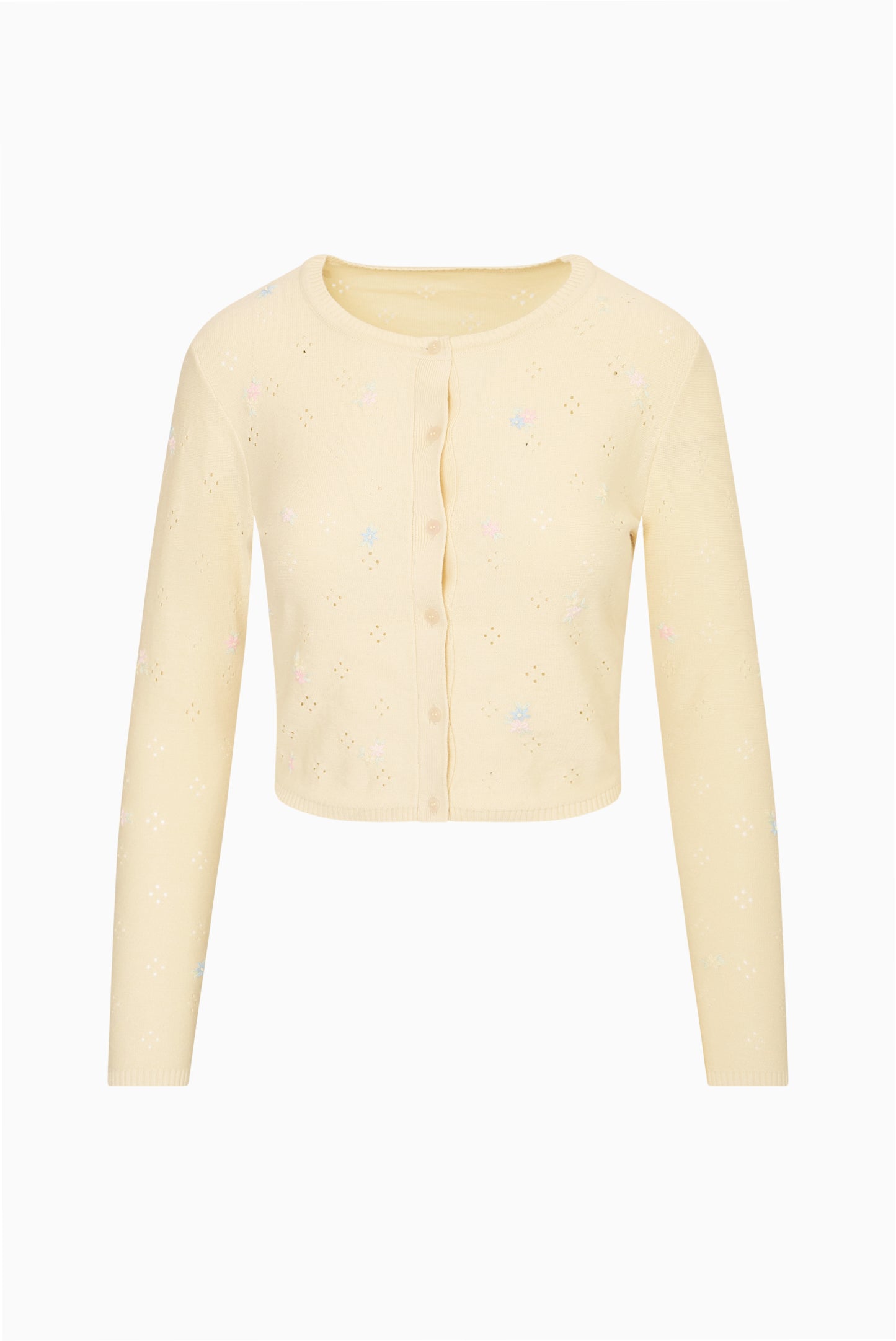 Paelynn Embroidered Floral Cardigan