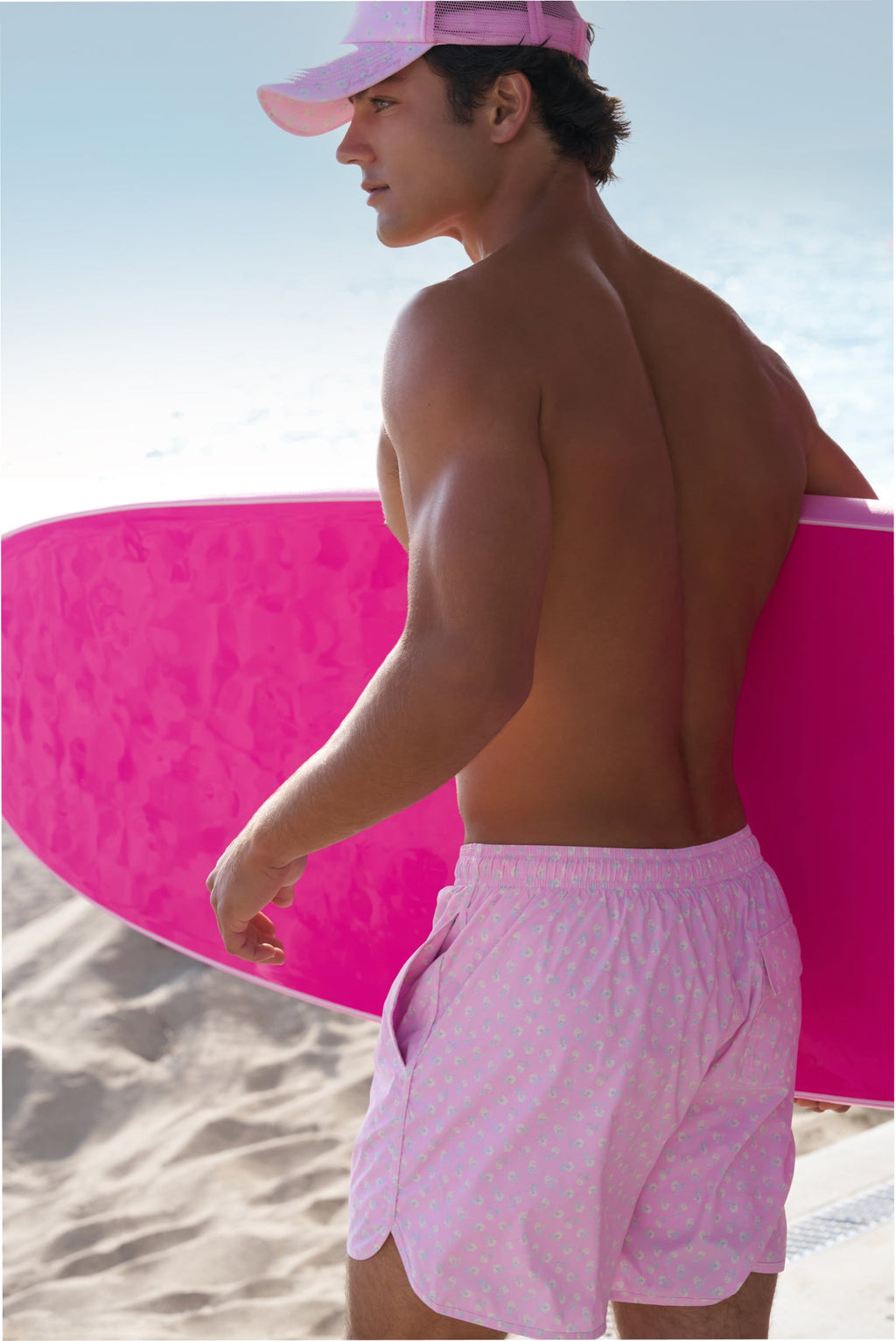 Mens Kai Printed Swim Shorts