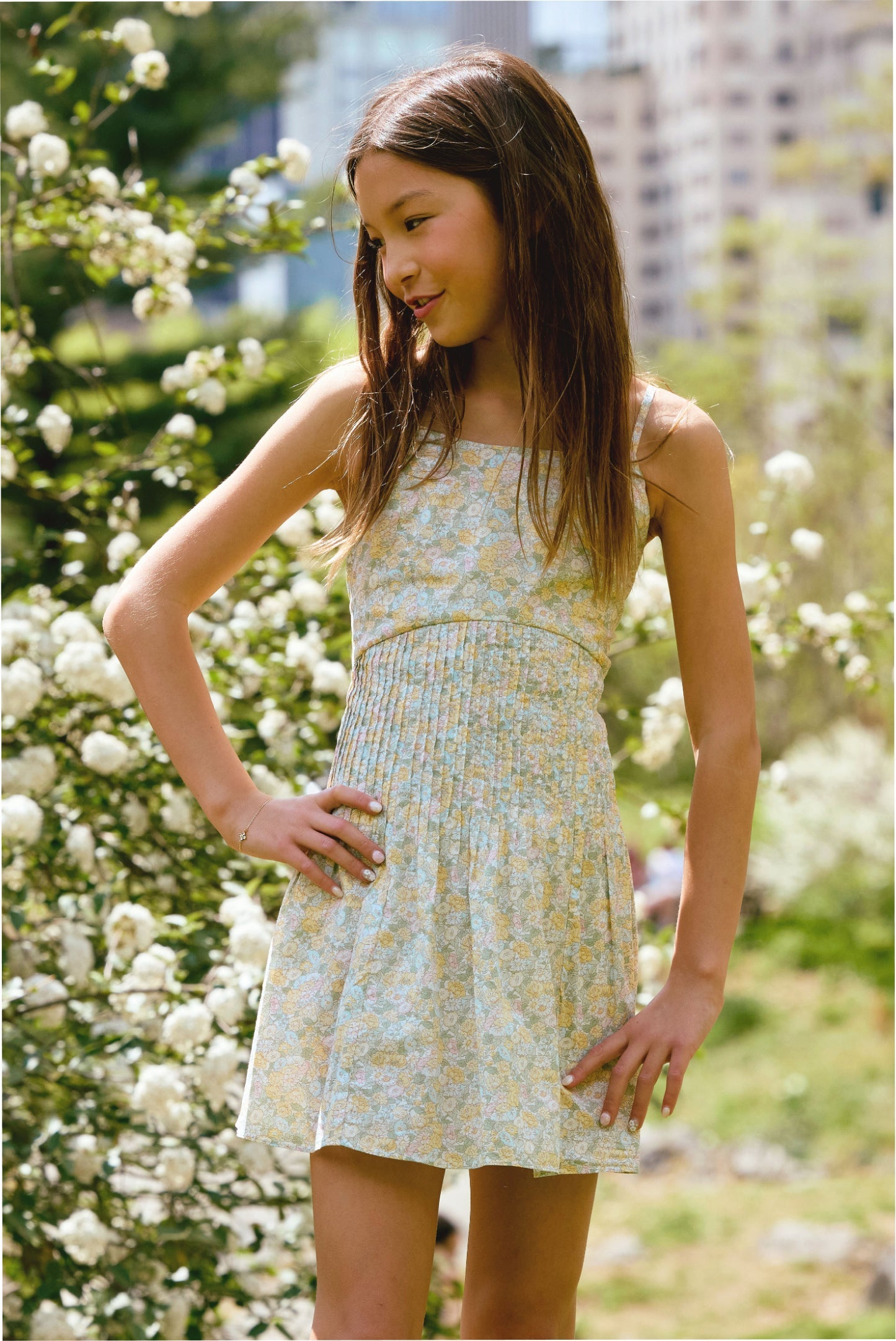 Made With Liberty Fabrics Tween Havrea Dress