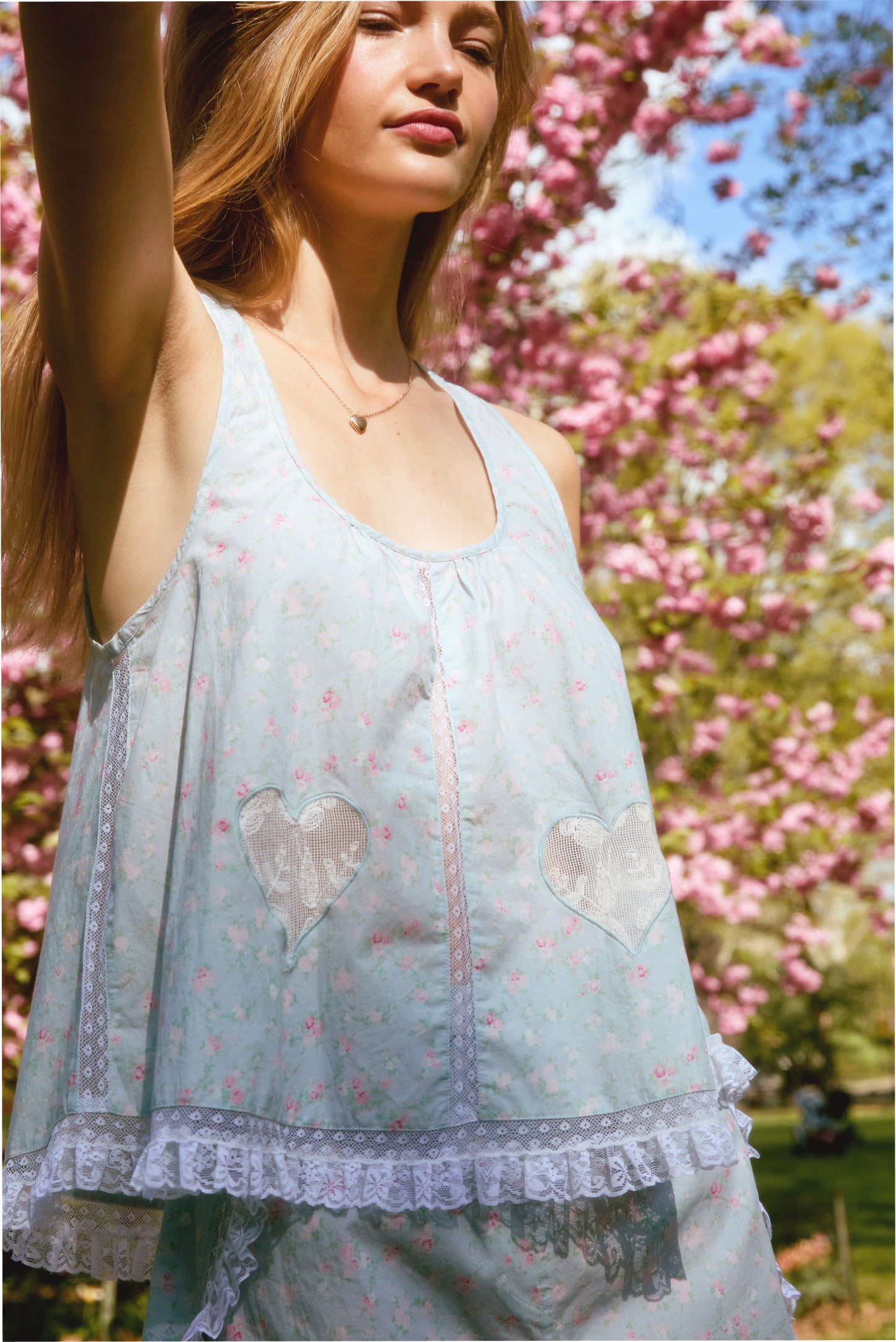 Glisten PJ Short Set - WILDFLOWER BLUE
