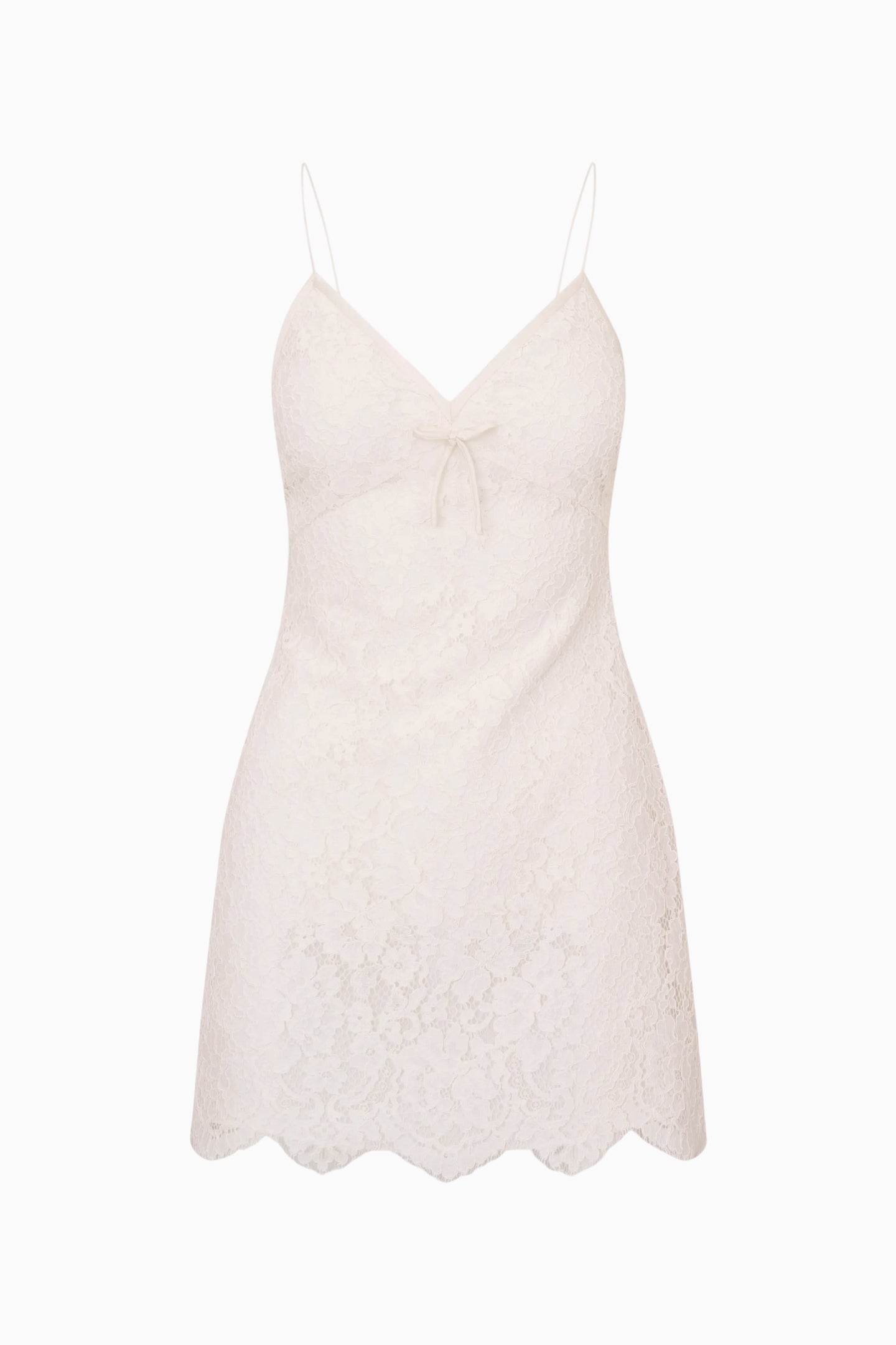 Petaline Lace Mini Dress
