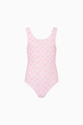 Little Girls Aldora One-Piece Swimsuit - PINK PEPPERMINT