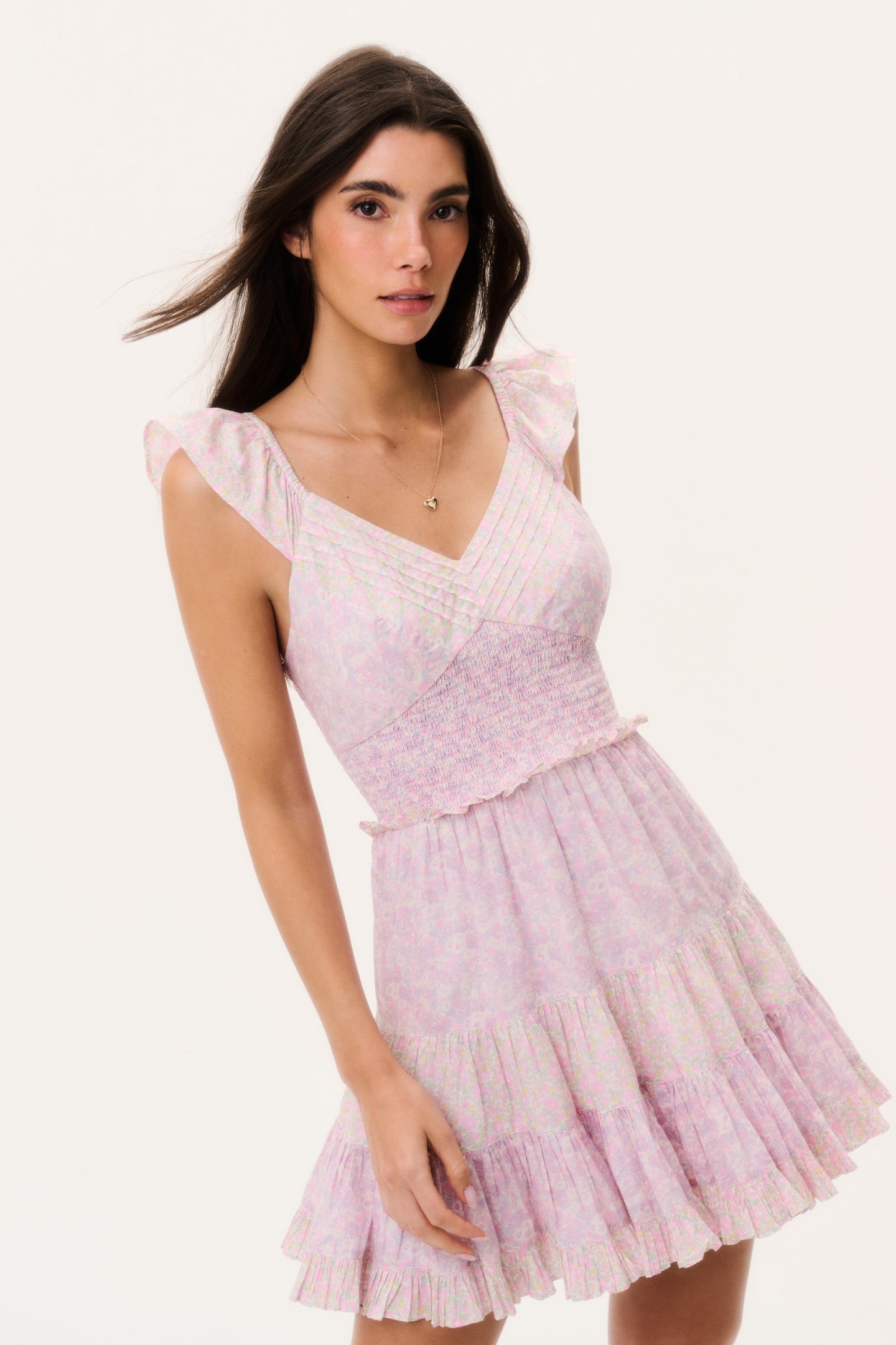 Made With Liberty Fabrics Preseline Mini Dress