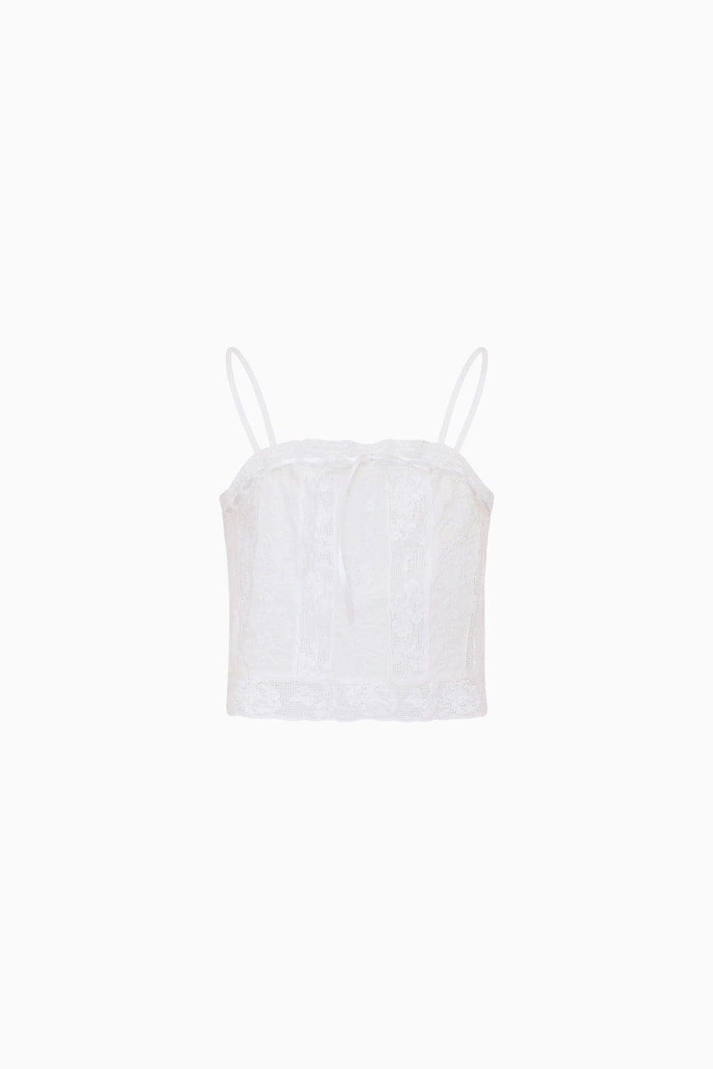 Little Girls Cotton Lace Quince Top
