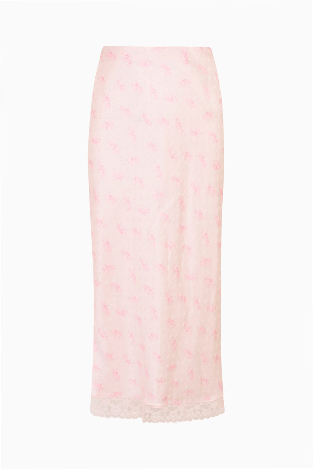 Castle Silk-Blend Floral Maxi Skirt