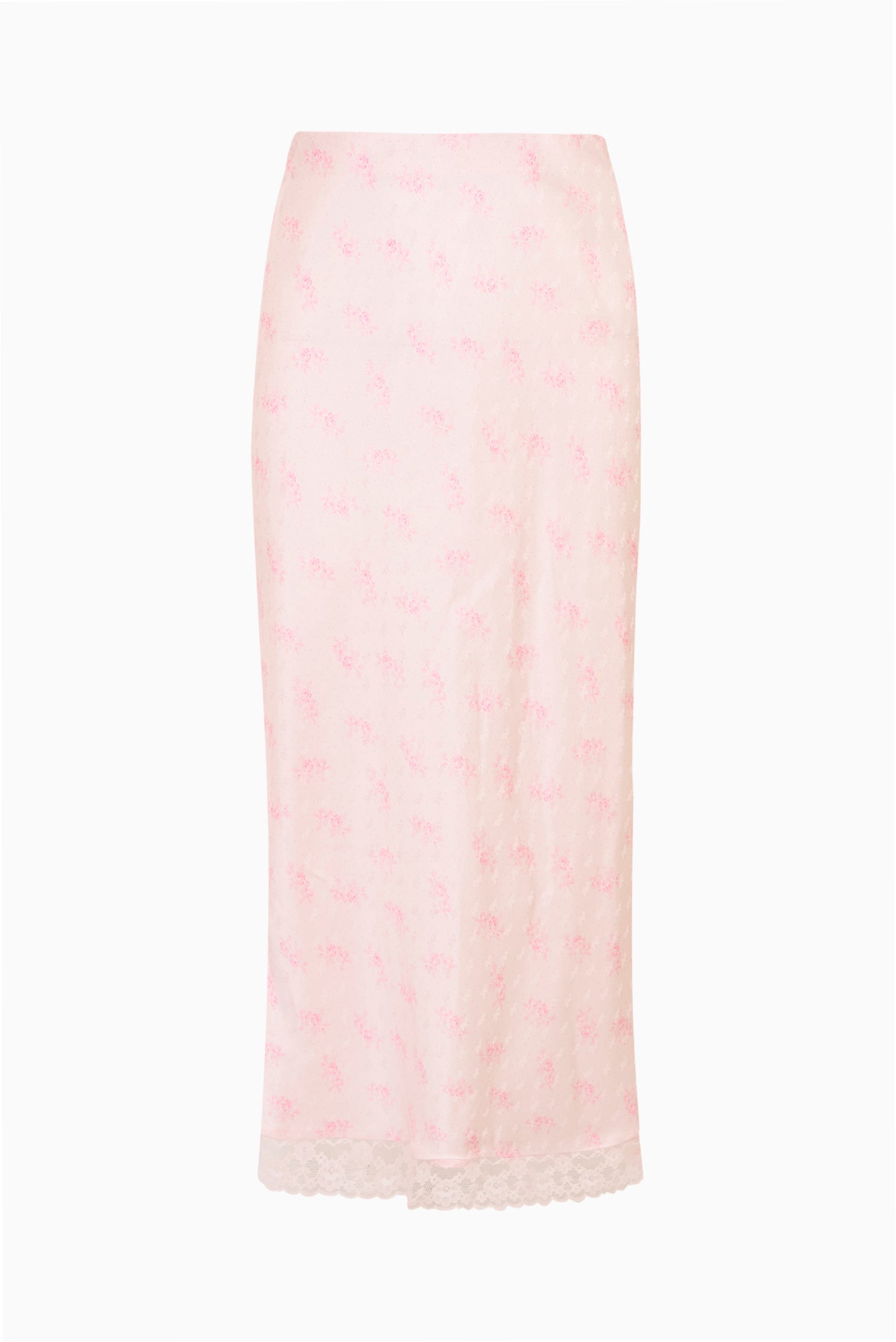 Castle Silk-Blend Floral Maxi Skirt