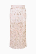 Reeves Cotton Lace Midi Skirt