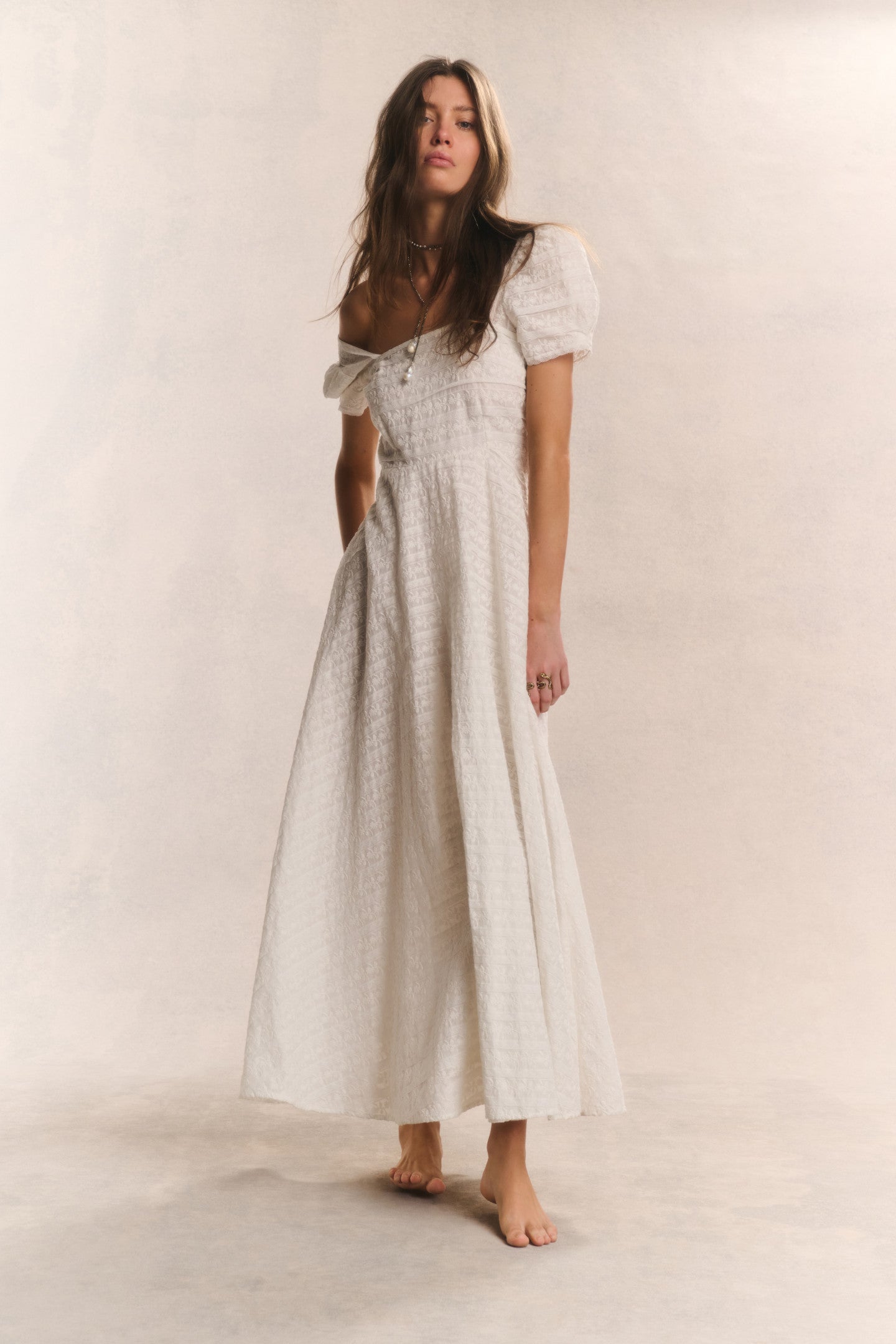 Ryan Catalina Lace Maxi Dress
